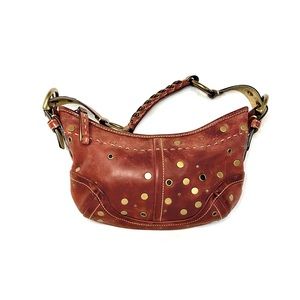Vintage Coach Soho Riveted Hobo Bag